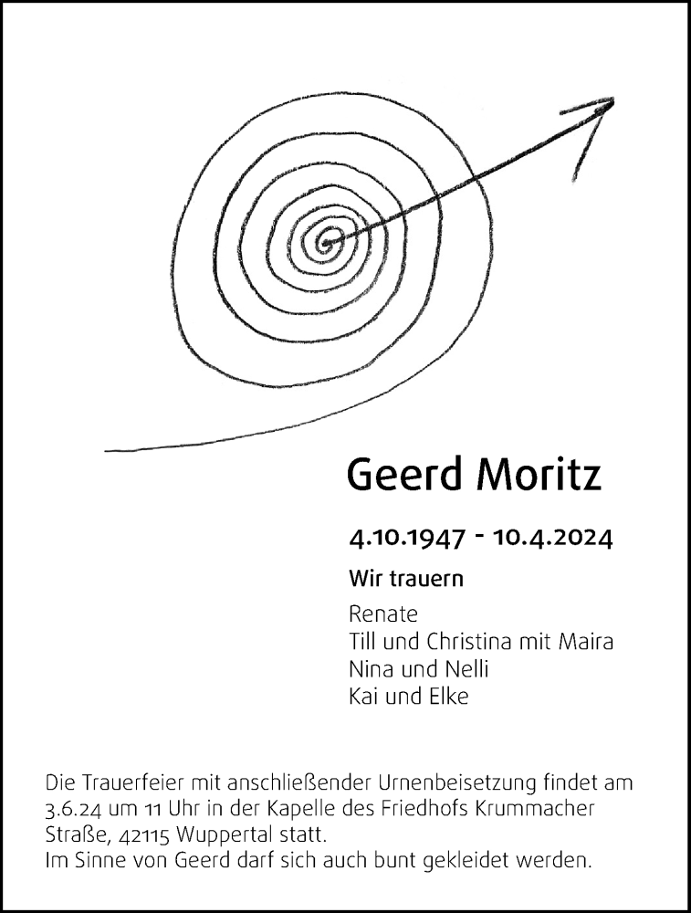 Verstorben am 10.04.2024